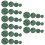 36Pièces Lotus Vertes Créatives Pour DIY 7