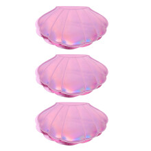 9Pcs Travel Rosy Folding Makeup Mirror Dual Sided Compact for Women