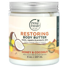 Petal Fresh, Body Butter Puro, Mel e Coco, 8 oz (237 ml)