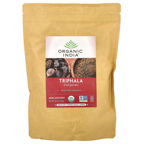 Organic India, Τριφάλα, Φρούτα Πάουντερ, 16 oz (454 g)