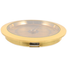 2Pcs Golden Metal Guitar Hygrometer Accurate Acoustic Moisture Meter