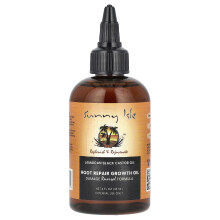 Sunny Isle, Aceite de Castor Negro Jamaicano, Aceite de Reparación de Raíz, 4 fl oz (118 ml)