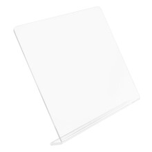 Wit Acryl Kunstbord Met Schuine Stand Voor - En Waterverf
