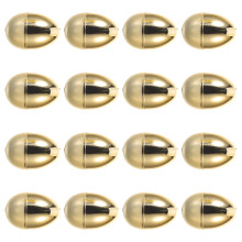 16Pièces Œufs Dorés Remplissables Décorations Jeu