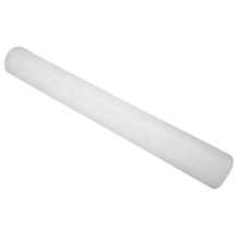 3Pcs Smooth White Plastic Rolling Pin for Pasta Pizza Dough