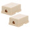 10Pièces Séparateur Ligne Téléphonique Ps Beige Usage Polyvalent 2