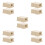 10Pièces Séparateur Ligne Téléphonique Ps Beige Usage Polyvalent 4