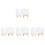 8Ensembles Chevalets De Toile Mini Bois Beige Pour Usage 3