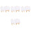 8Ensembles Chevalets De Toile Mini Bois Beige Pour Usage 4
