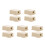 10Pièces Séparateur Ligne Téléphonique Ps Beige Usage Polyvalent 9