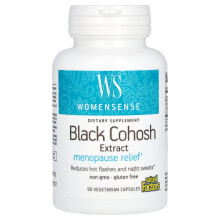 Natural Factors, WomenSenseÆ, Schwarzkümmel-Extrakt, Menopause-Linderung, 90 pflanzliche Kapseln