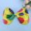 2Pièces Grand Nœud Clown Satin Décoration 11