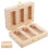 4Pièces Boîte Souvenir Bois Multi Pour De Fœtus Dents Bébé 9