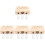 4Pièces Boîte Souvenir Bois Multi Pour De Fœtus Dents Bébé 10