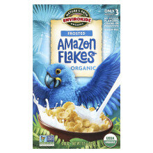 Nature's Path, Envirokidz Organický, Amazon Flakes Cereál, Frosted, 11,5 oz (325 g)