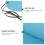 Chiffon Absorbant Bleu Pour Saxophone Et Flûte 6