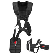 3Pcs Comfortable Padded Trimmer Belt Strap for Brushcutters in Black