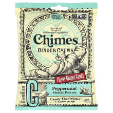 Chimes, Gomme di Zenzero, Peppermint, 5 oz (141.8 g)