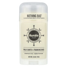 Humble Brands, Deodorant fără Aluminiu, Palo Santo & Frankincense, 2.5 oz (70 g)