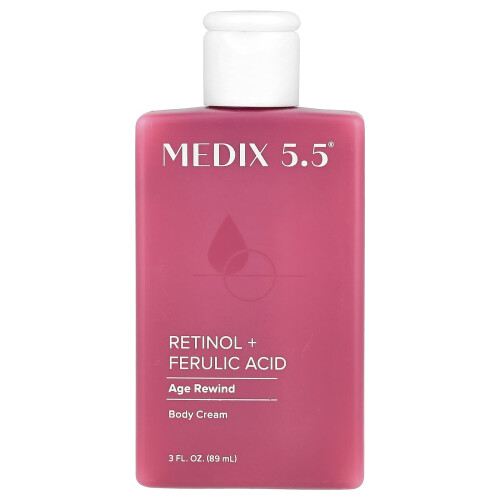 Medix 5.5, Κρέμα Σώματος, Age Rewind, Ρετινόλη + Φερουλική Οξύ, 3 fl oz (89 ml)