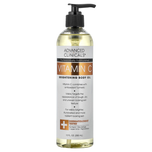 Advanced Clinicals, Βιταμίνη C, Φωτοσυνάφηση Σώματος Οϊλ, 12 fl oz (355 ml)