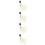 4Pièces Serviettes De Golf Blanches Réutilisables Avec Boucle Portable 8