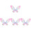 4Pièces Ailes De Multicolores En Nylon Pour Performances 4