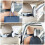 Support Vêtements ABS Design Pliable Pour Siège Arrière 5