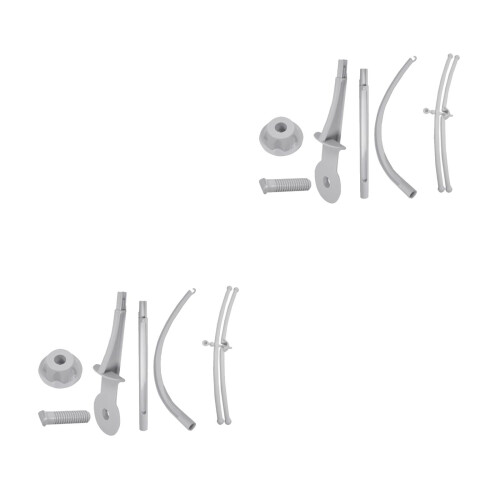 2Ensembles Accessoires Mobile Lit Bébé Surface Lisse 2