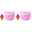 2Pièces Panier Enfant Rose Main Nœud 2
