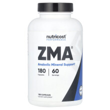 Nutricost, Prestanda, ZMA, 180 Capslar
