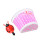 2Pièces Panier Enfant Rose Main Nœud 9