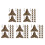 175Pièces Protecteurs D'angle Patiné Café Pour Mobilier Vintage 8