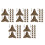 175Pièces Protecteurs D'angle Patiné Café Pour Mobilier Vintage 9