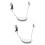 2Pièces Mentonnière Confortable Casque 6