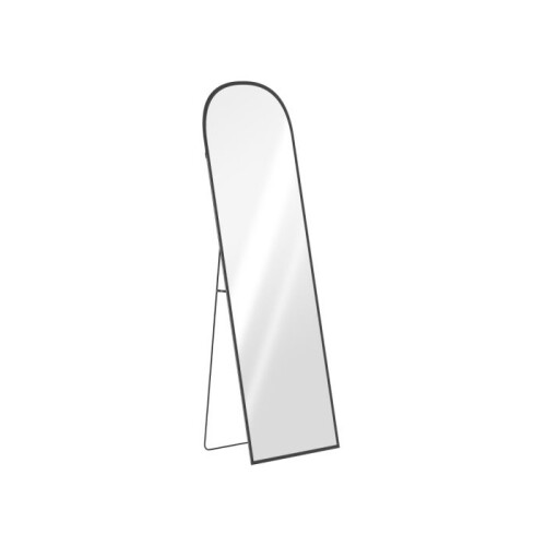 165cm Aluminium Frame Standing Mirror - Black