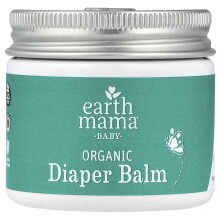 Earth Mama, Bebê, Bálsamo de Fraldas Orgânico, 2 fl oz (60 ml)