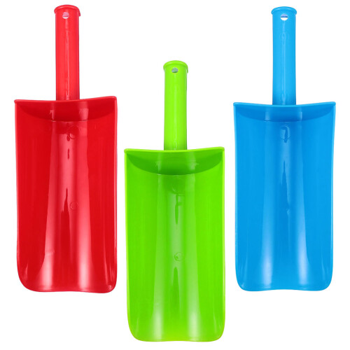 6Pièces Jouets Pelles En PP Colorées Pour Jeux De Sable 1