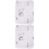 2Pièces Coussin De Lit Absorbant Coton Écologique Pour 6
