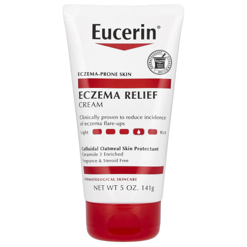 Eucerin Eucerin, Eczema Ligestelse Creme, Duftfri , 5 oz (141 g)