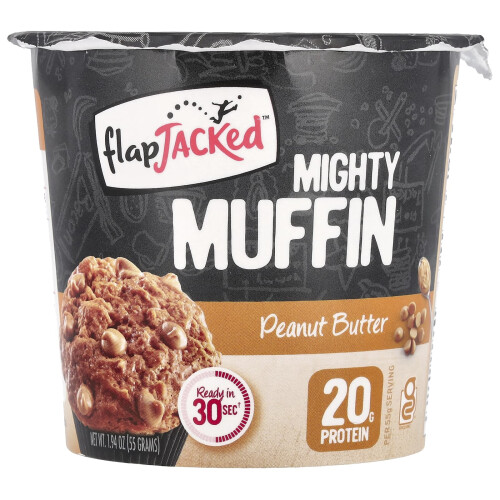 FlapJacked, Mighty Μούφα, Peanut Butter, 1,94 oz (55 g)