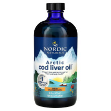Arctic Cod Liver Oil, 1060mg Orange - 473 ml.