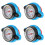 4Pièces Accessoire Température Refroidissement Bleu 7