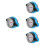 4Pièces Accessoire Température Refroidissement Bleu 8