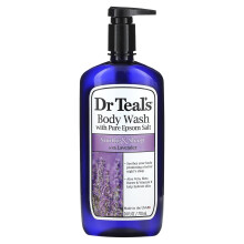 Dr. Teal's, Body Wash Met Pure Epsom Zout, Lavendel, 24 fl oz (710 ml)