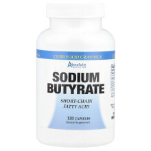 Absolute Nutrition, Natriumbutyraat, 120 Capsules
