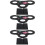 3Pièces Porte Sushi Cornet Glace Noir Stable Support Polyvalent 8
