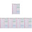 5Pièces De Notes Multi-Usages Couleurs Multiples 6