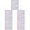 5Pièces De Notes Multi-Usages Couleurs Multiples 7