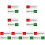 8Pièces Signes Portes Indicateur 8